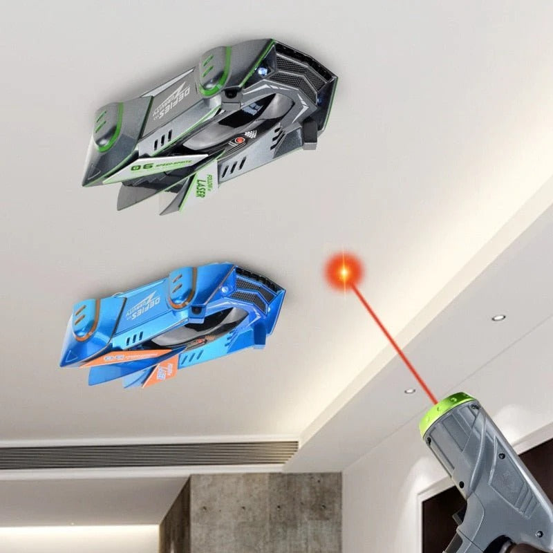Coche RC Trepador de Paredes con Luces Láser