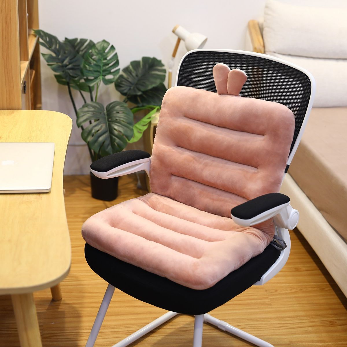 Cojín de asiento ortopédico ErgoRelief para alivio de presión y comodidad para espalda y cóccix