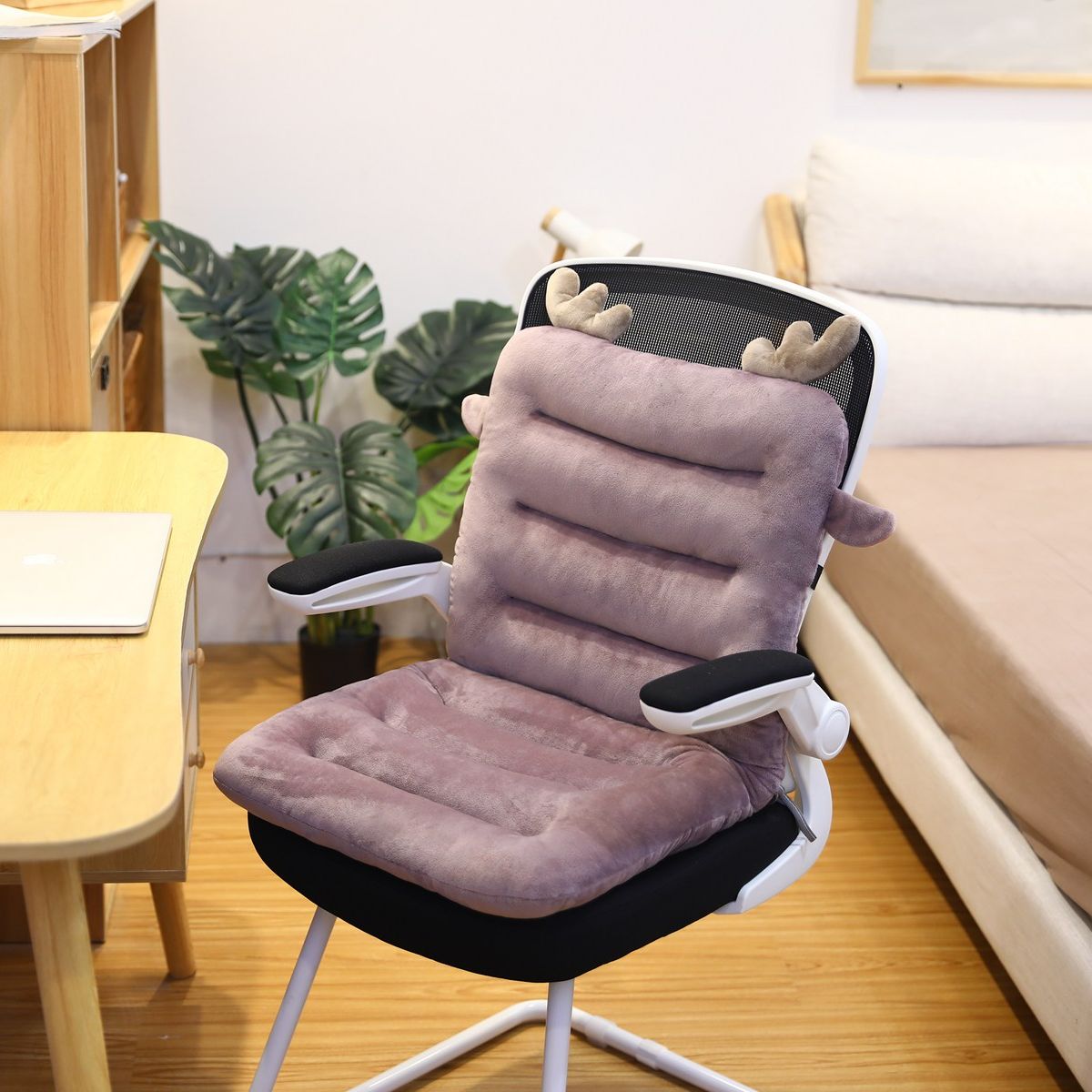 Cojín de asiento ortopédico ErgoRelief para alivio de presión y comodidad para espalda y cóccix