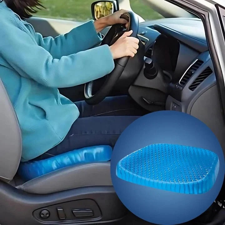 Cojín de gel ergonómico para oficina, coche y uso diario