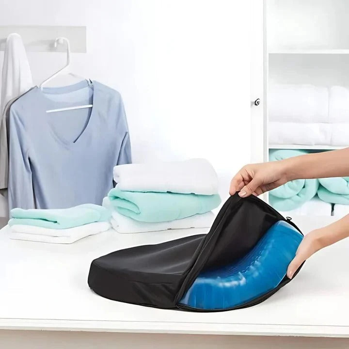 Cojín de gel ergonómico para oficina, coche y uso diario