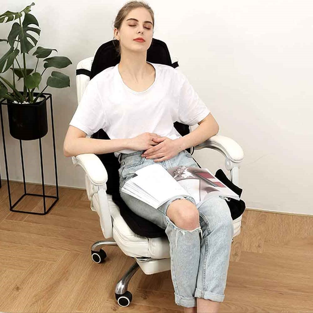 Cojín de masaje con calor de 8 modos para espalda, cuello y cuerpo completo – Perfecto para coche y hogar
