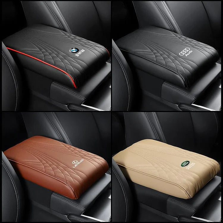 Cojín exclusivo con logo para reposabrazos de coche