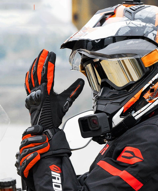 COLDARMOR – Guantes impermeables de invierno para moto con protección aislante
