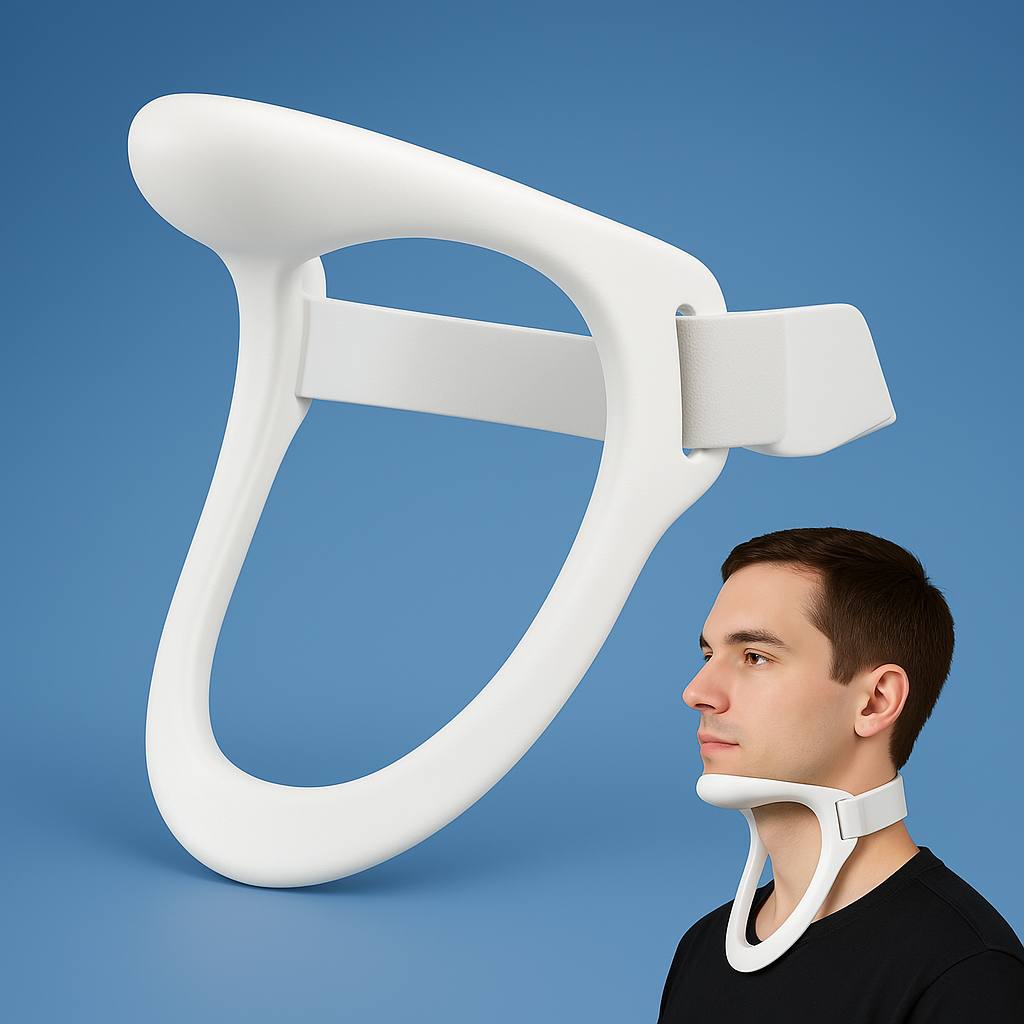 Collarín cervical PostureAlign para corrección de postura y alivio del dolor de cuello
