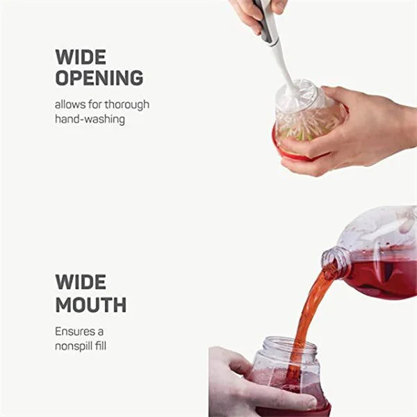 Comedero para colibríes con protección anti-abejas y percha - Capacidad 473 ml