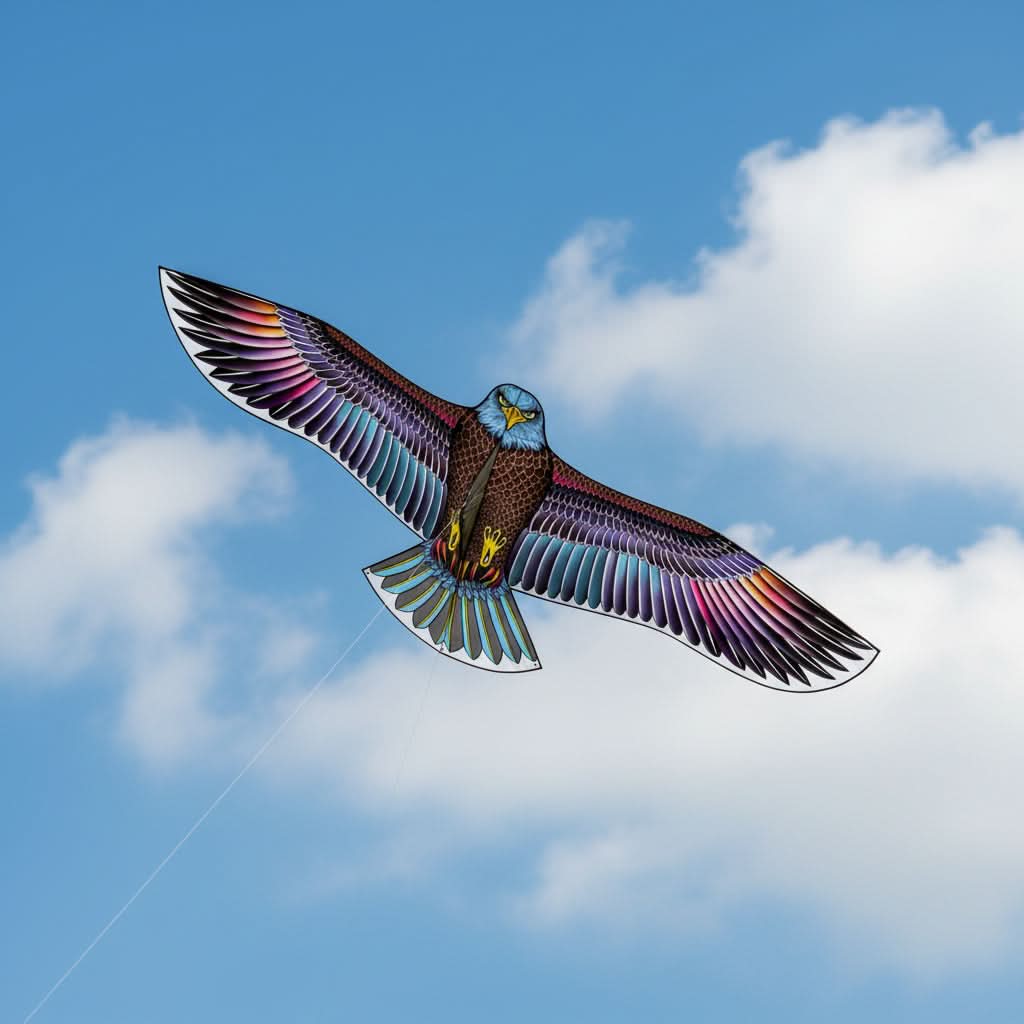 Cometa espantapájaros para protección de huertos y jardines