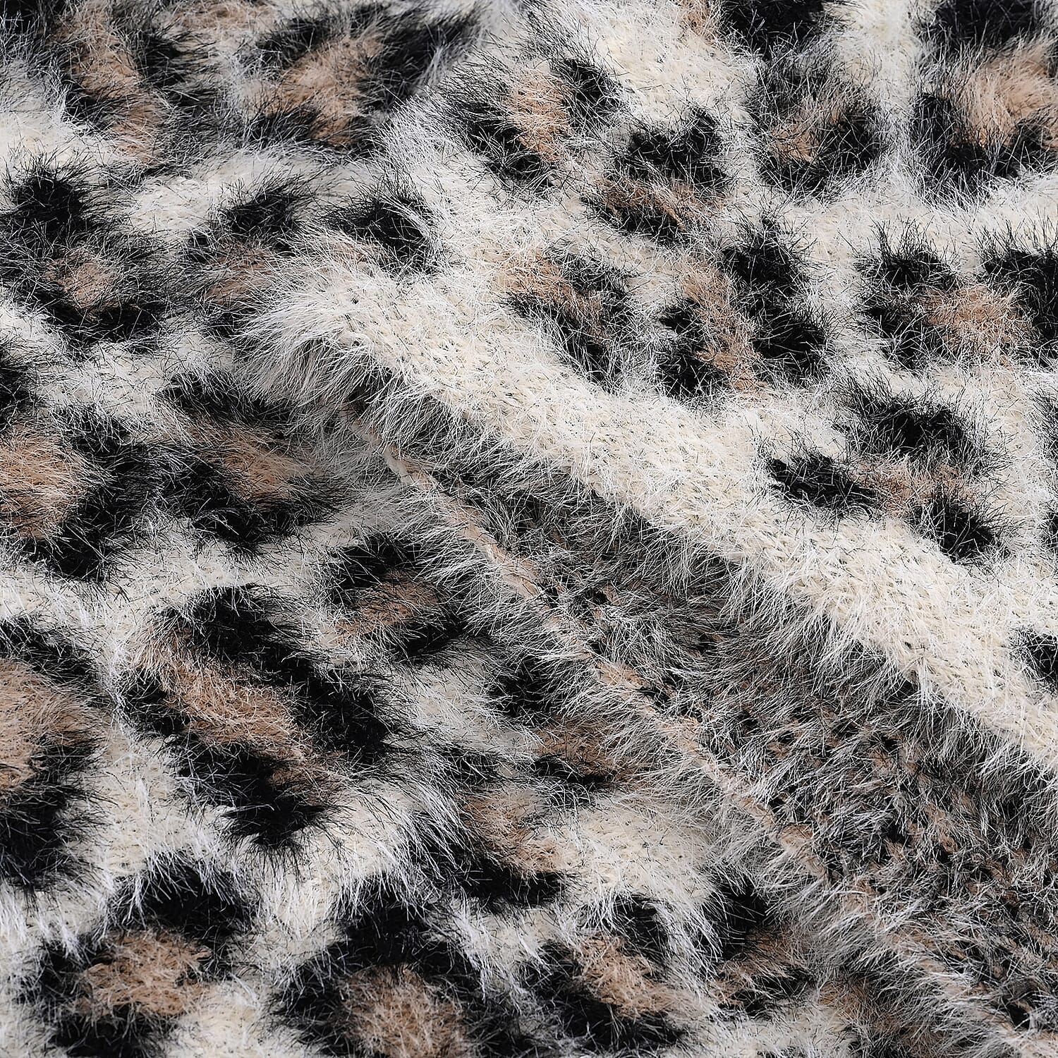 Conjunto de bufanda y gorro con estampado de leopardo para mujer Styled By – Accesorios de invierno de 2 piezas