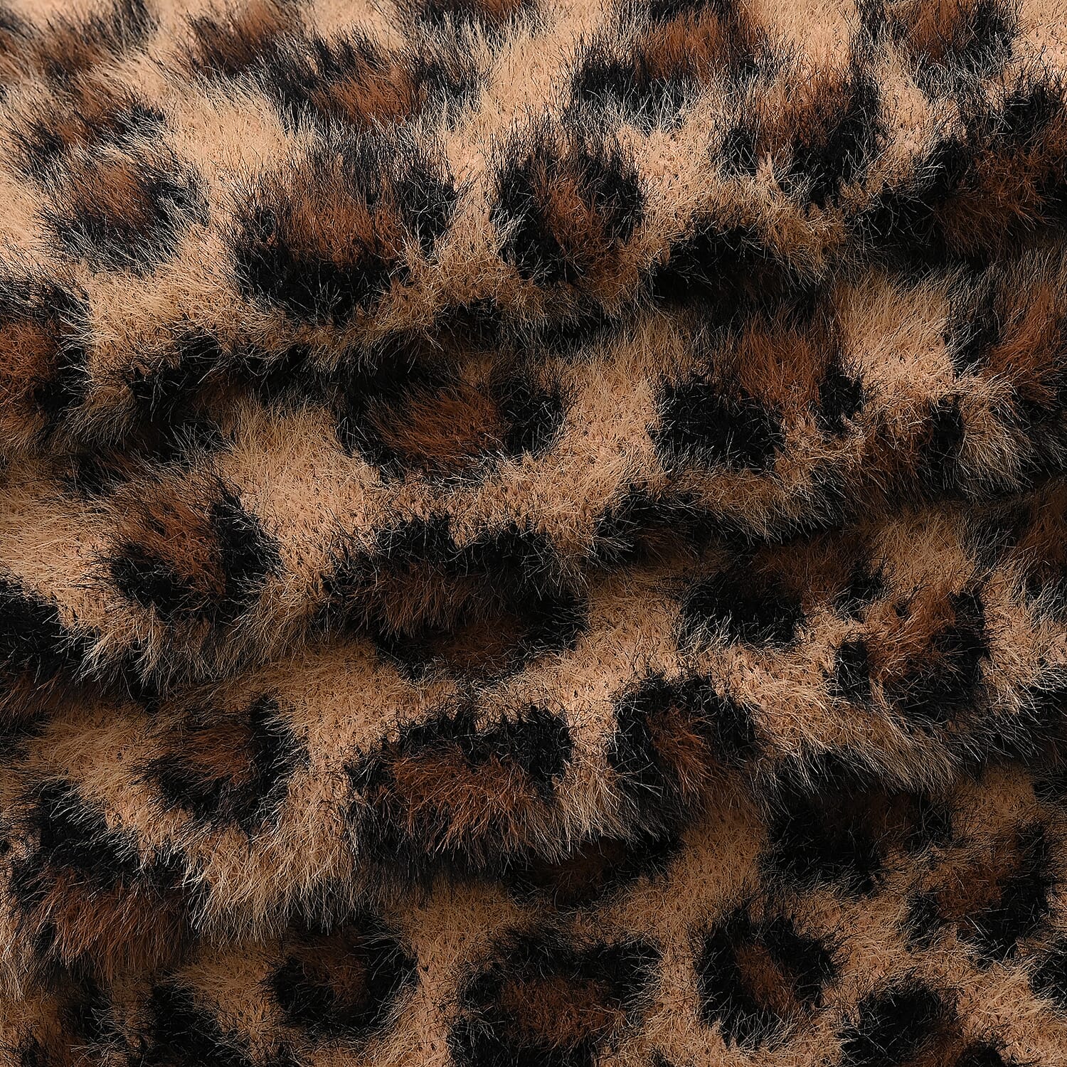 Conjunto de bufanda y gorro con estampado de leopardo para mujer Styled By – Accesorios de invierno de 2 piezas