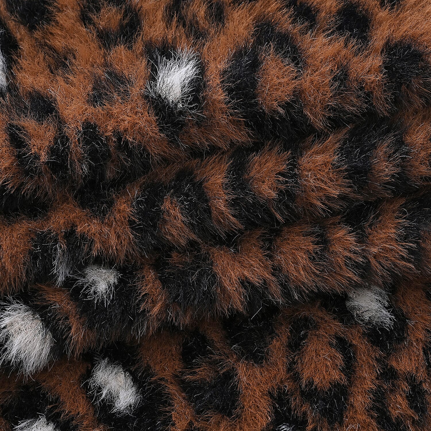 Conjunto de bufanda y gorro con estampado de leopardo para mujer Styled By – Accesorios de invierno de 2 piezas