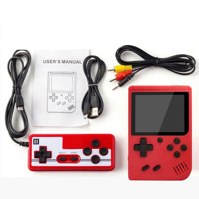 Consola de juegos RetroMaster 400X con 400 juegos clásicos y conexión a TV