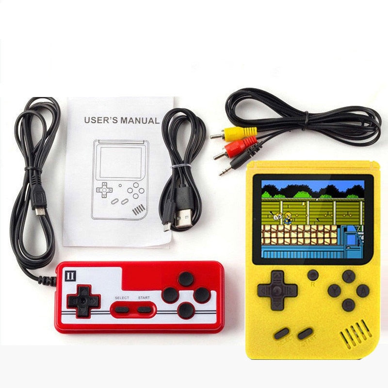 Consola de juegos RetroMaster 400X con 400 juegos clásicos y conexión a TV