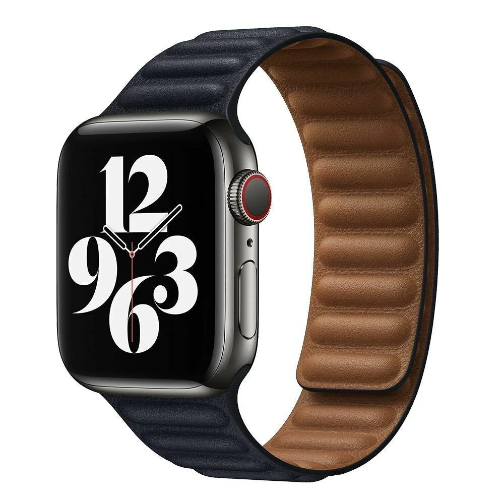 Correa Leather Link para Apple Watch Kerrin con cierre magnético