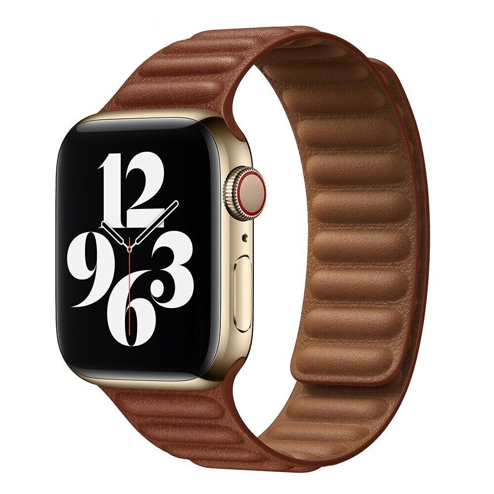 Correa Leather Link para Apple Watch Kerrin con cierre magnético