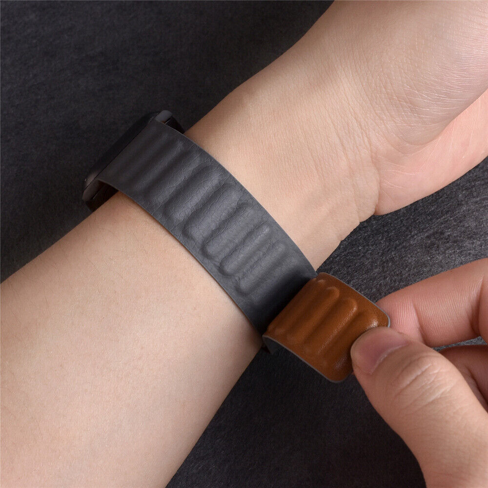 Correa Leather Link para Apple Watch Kerrin con cierre magnético