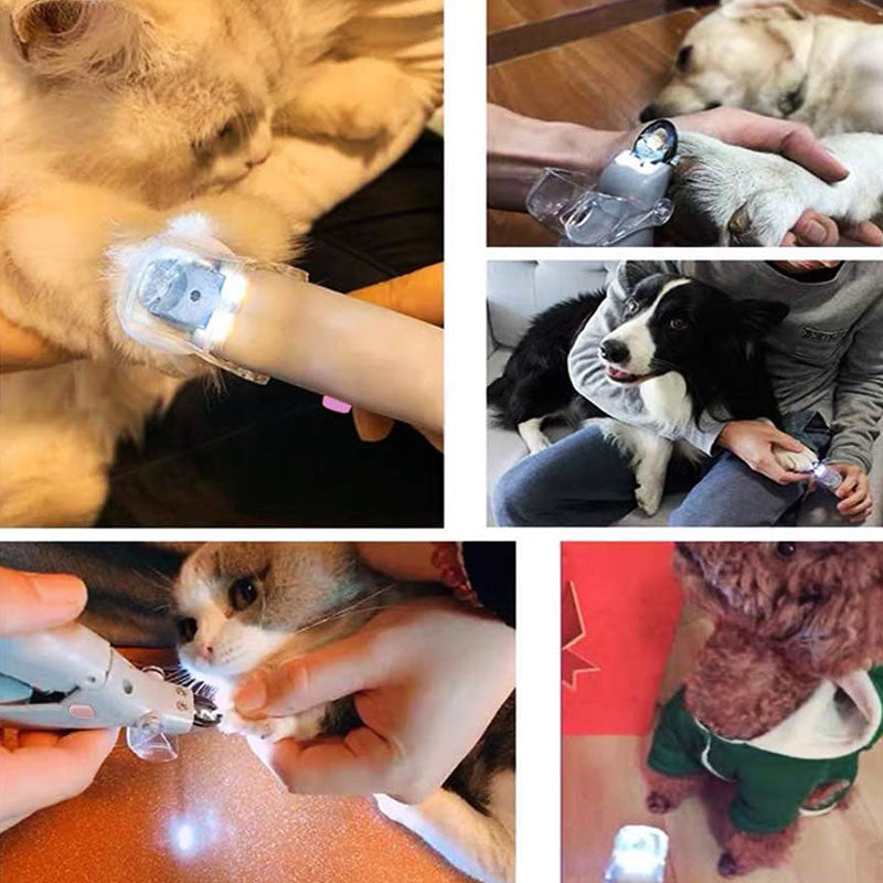 Cortaúñas para perros con sensor de seguridad luminoso