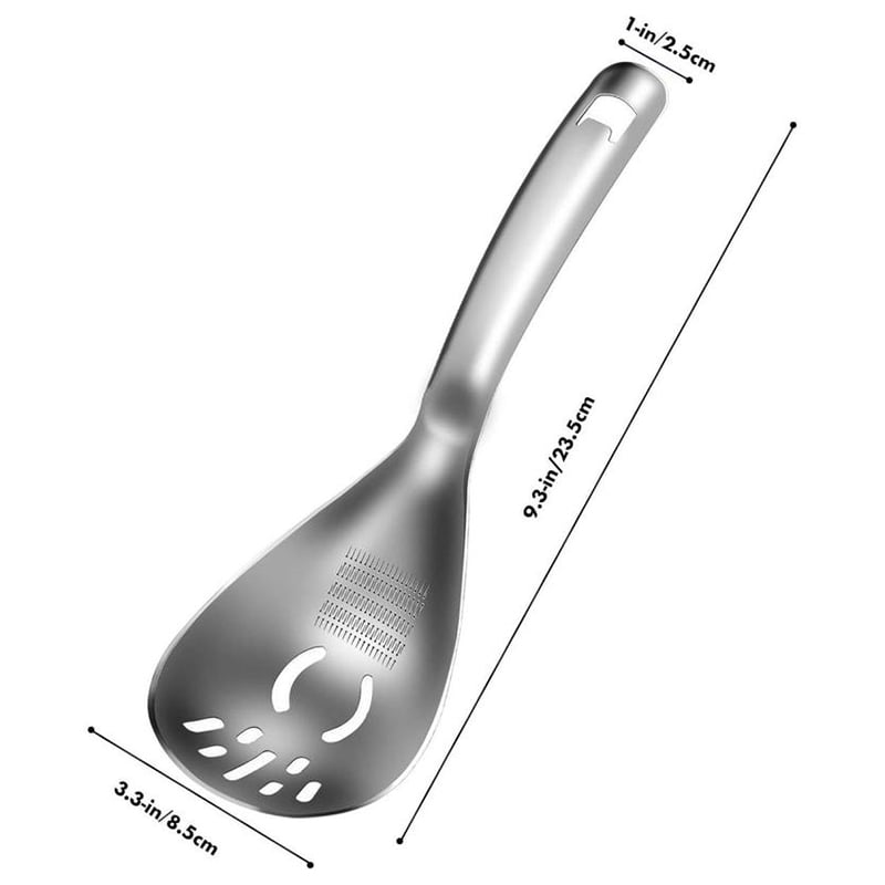 Cuchara ralladora multifunción de acero inoxidable para cocina