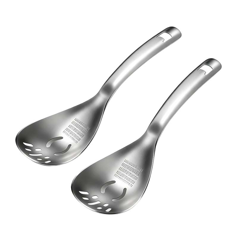 Cuchara ralladora multifunción de acero inoxidable para cocina