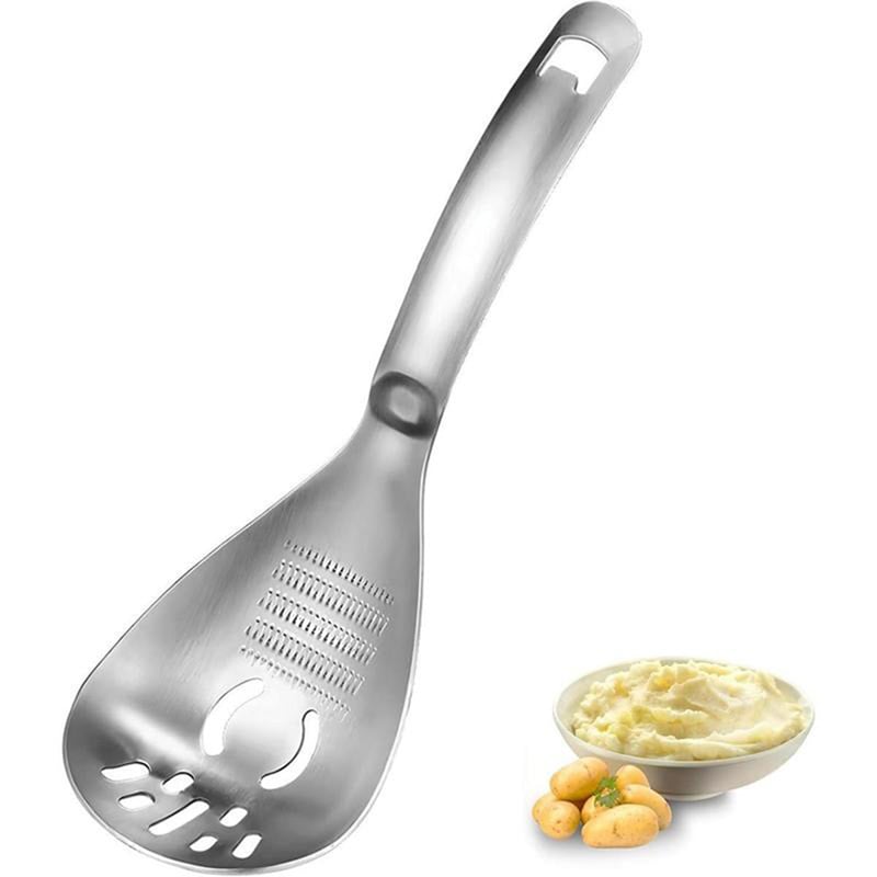 Cuchara ralladora multifunción de acero inoxidable para cocina