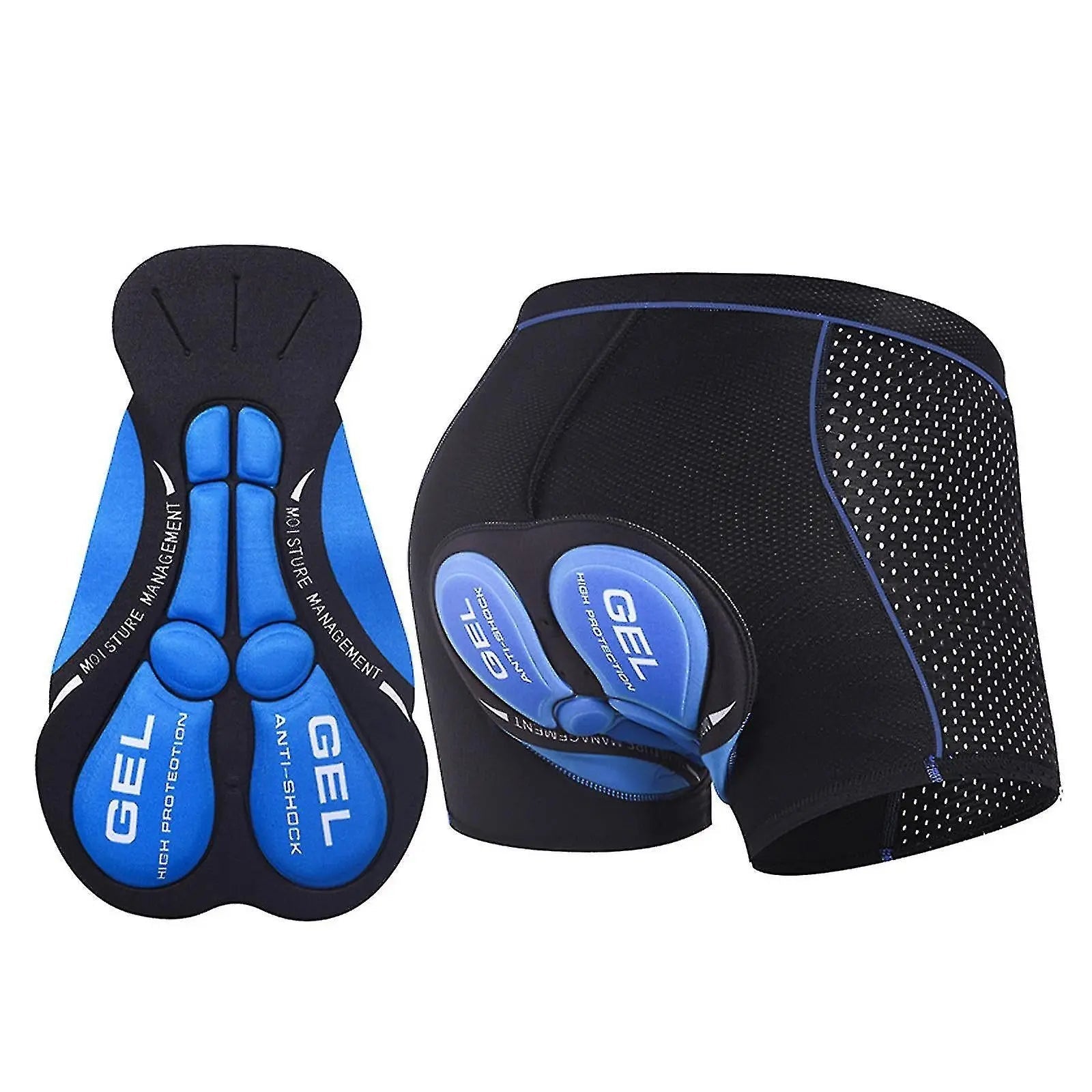 Culotte ciclismo para mujer y hombre | Pantalón corto bicicleta con almohadilla de gel | Ropa interior acolchada ciclism