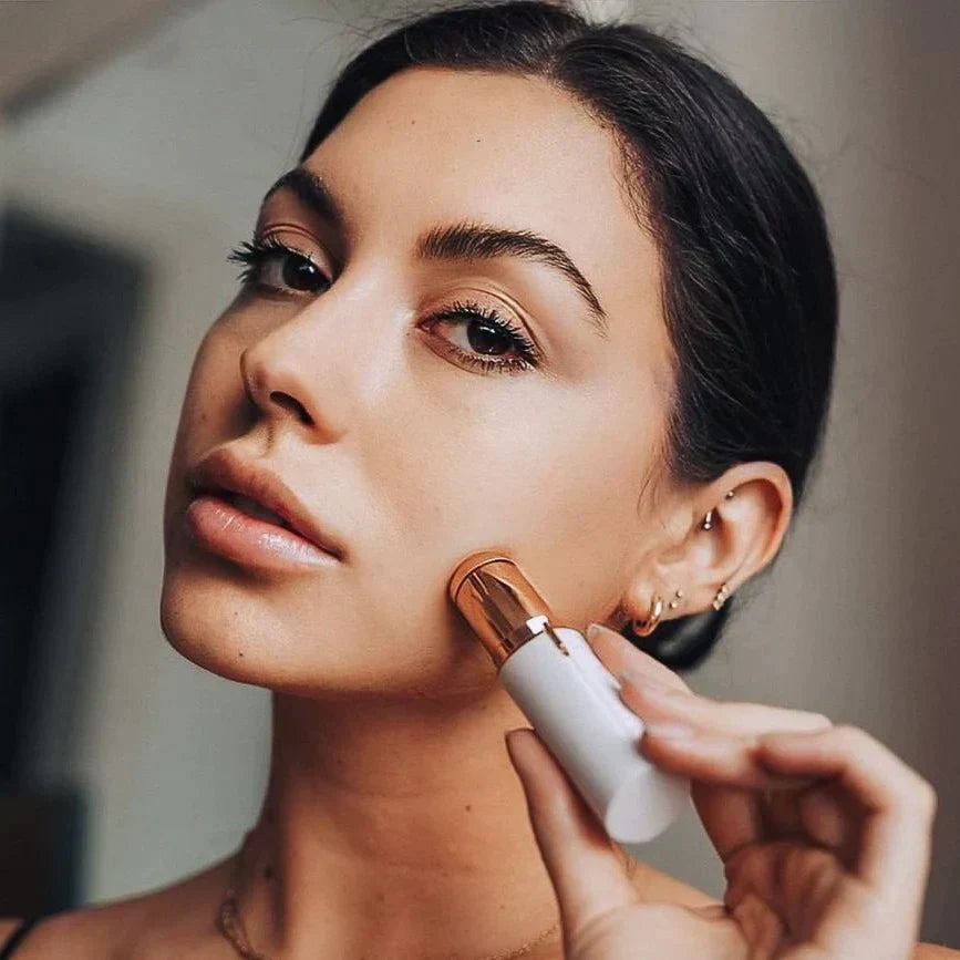 Depiladora eléctrica portátil facial