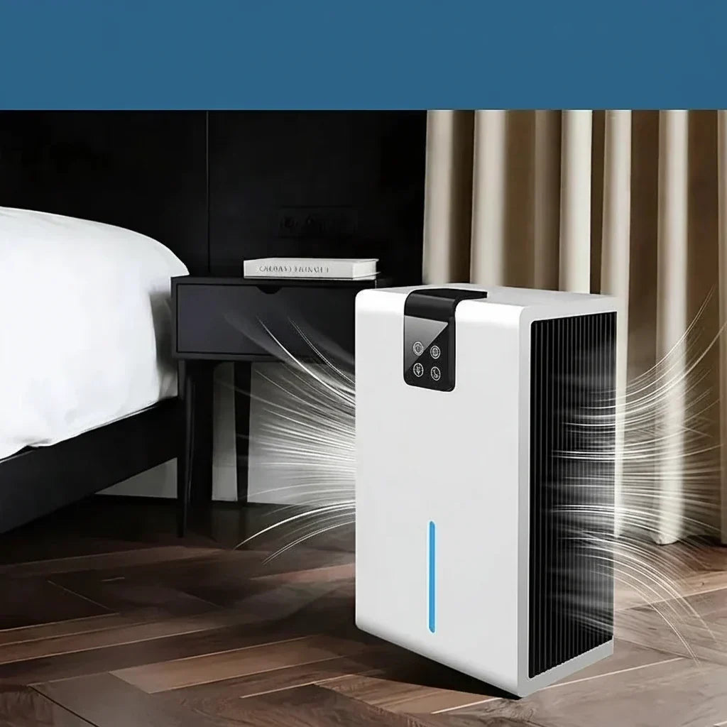Deshumidificador silencioso para dormitorio, sótano y salón