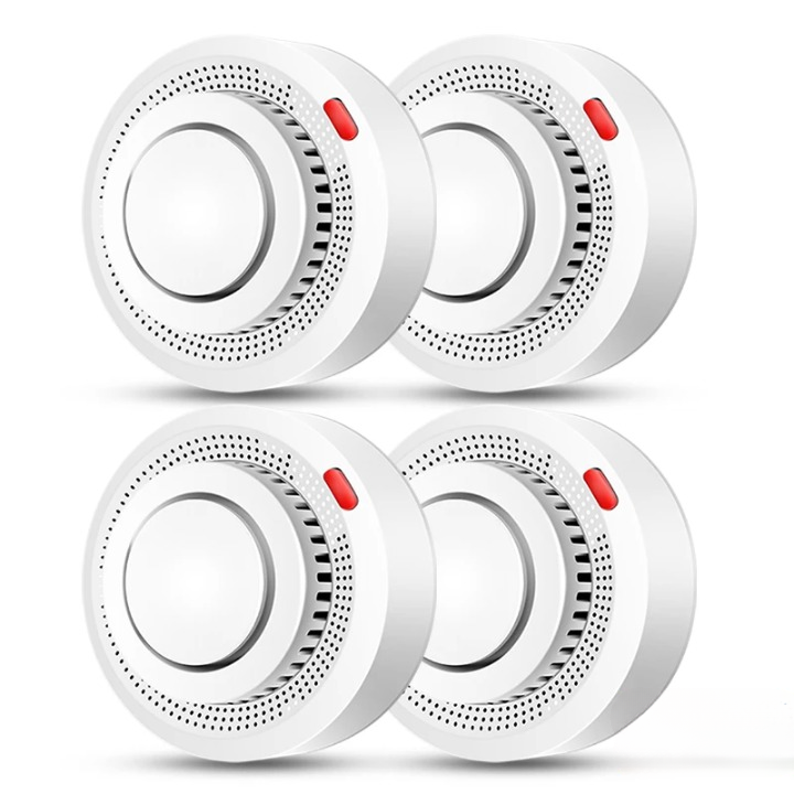 Detector inteligente WiFi de humo y calor con alarma de incendios