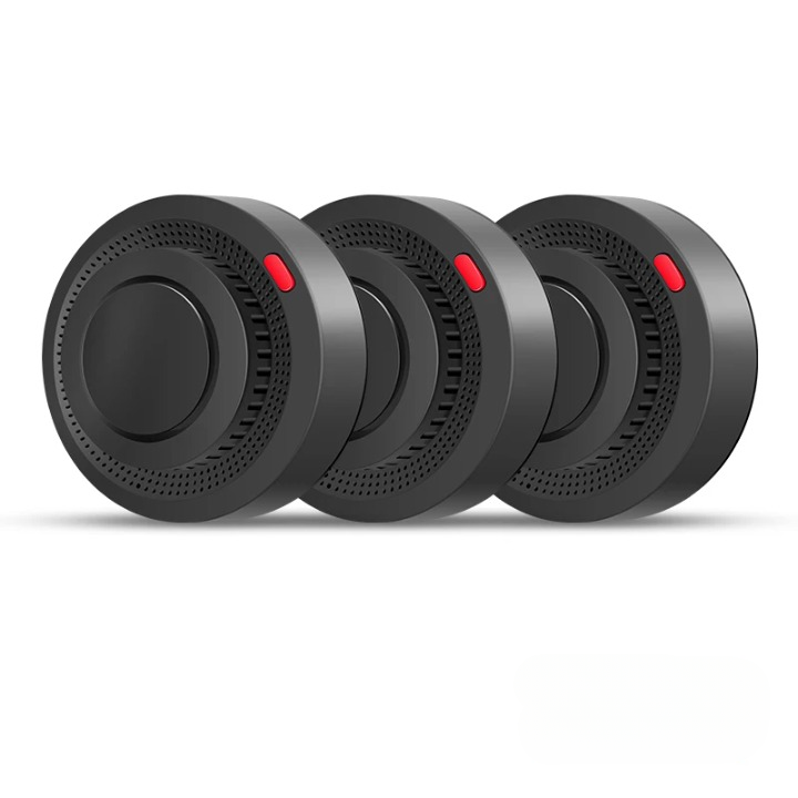 Detector inteligente WiFi de humo y calor con alarma de incendios