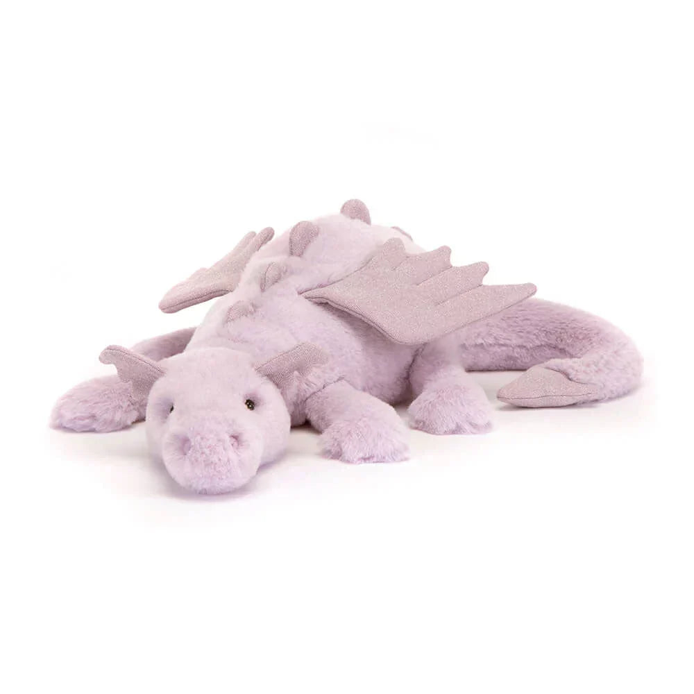 Dragón de peluche | Ultrasuave para abrazar con detalles bordados