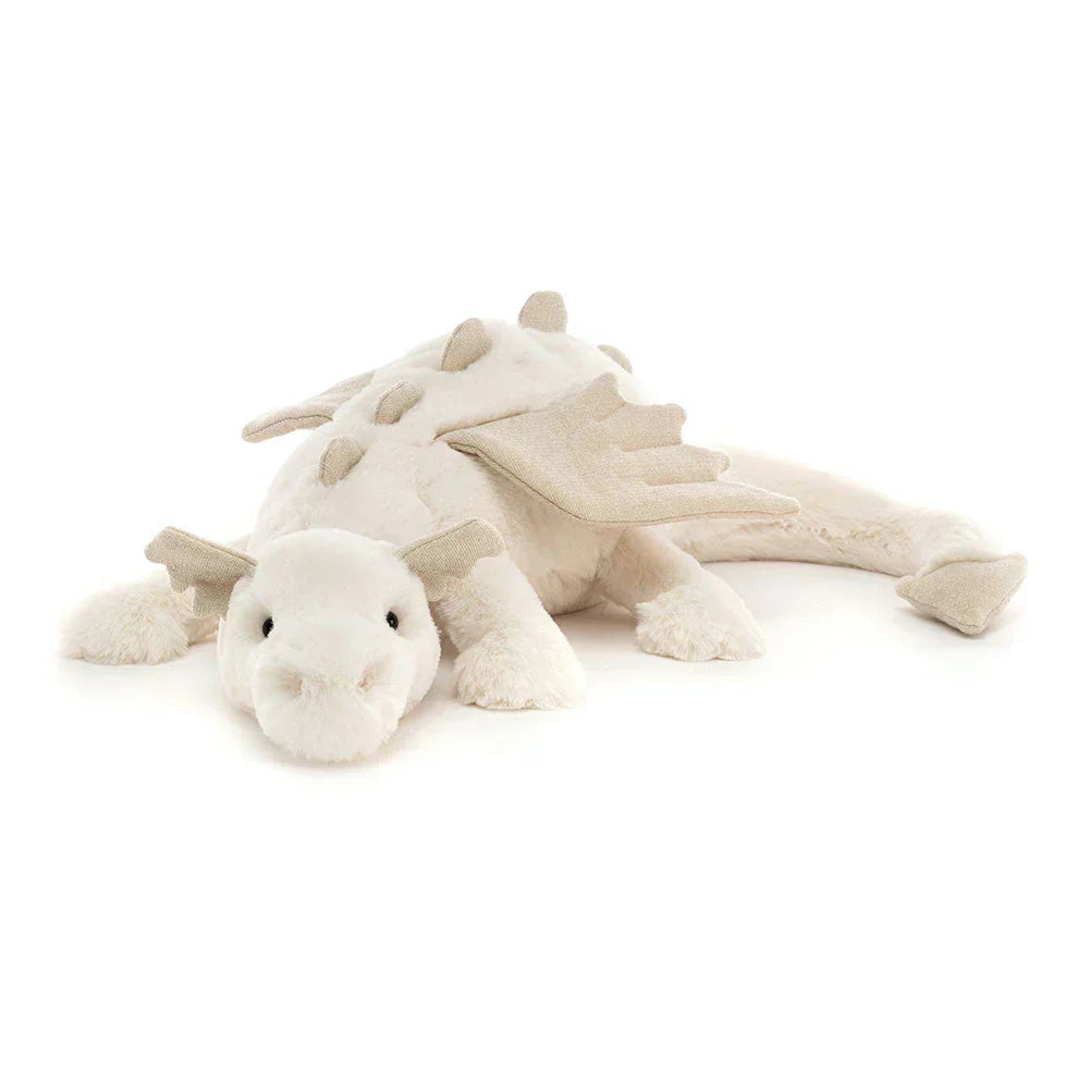 Dragón de peluche | Ultrasuave para abrazar con detalles bordados