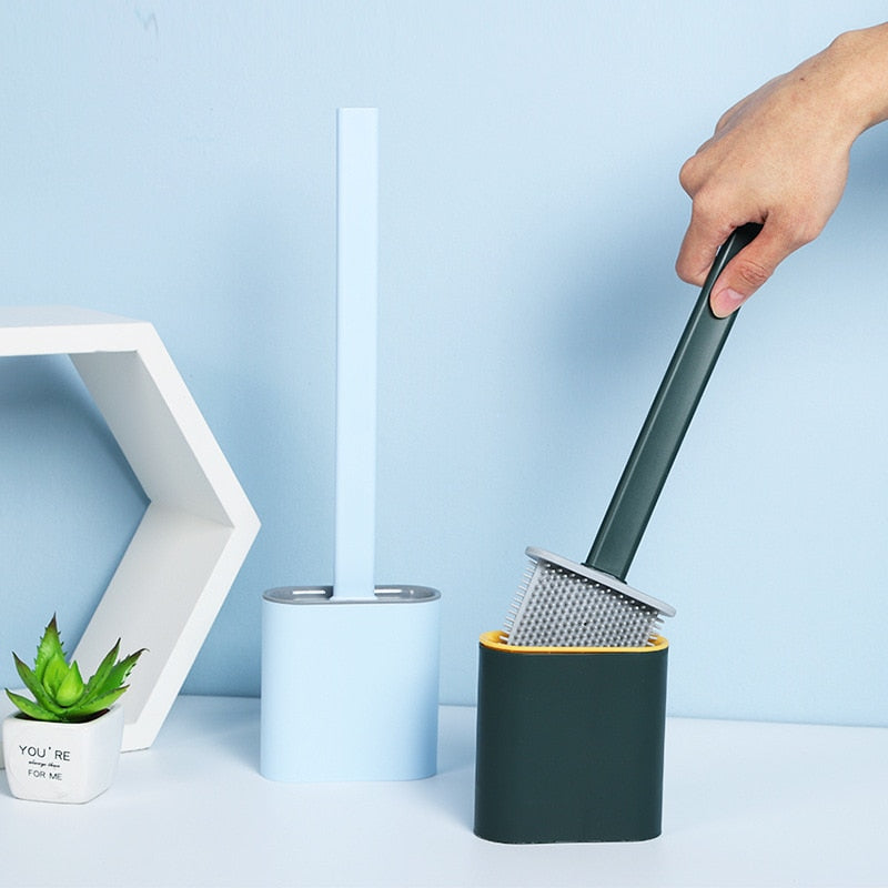 Escobilla de baño de silicona | Limpieza superior, estilo sin esfuerzo