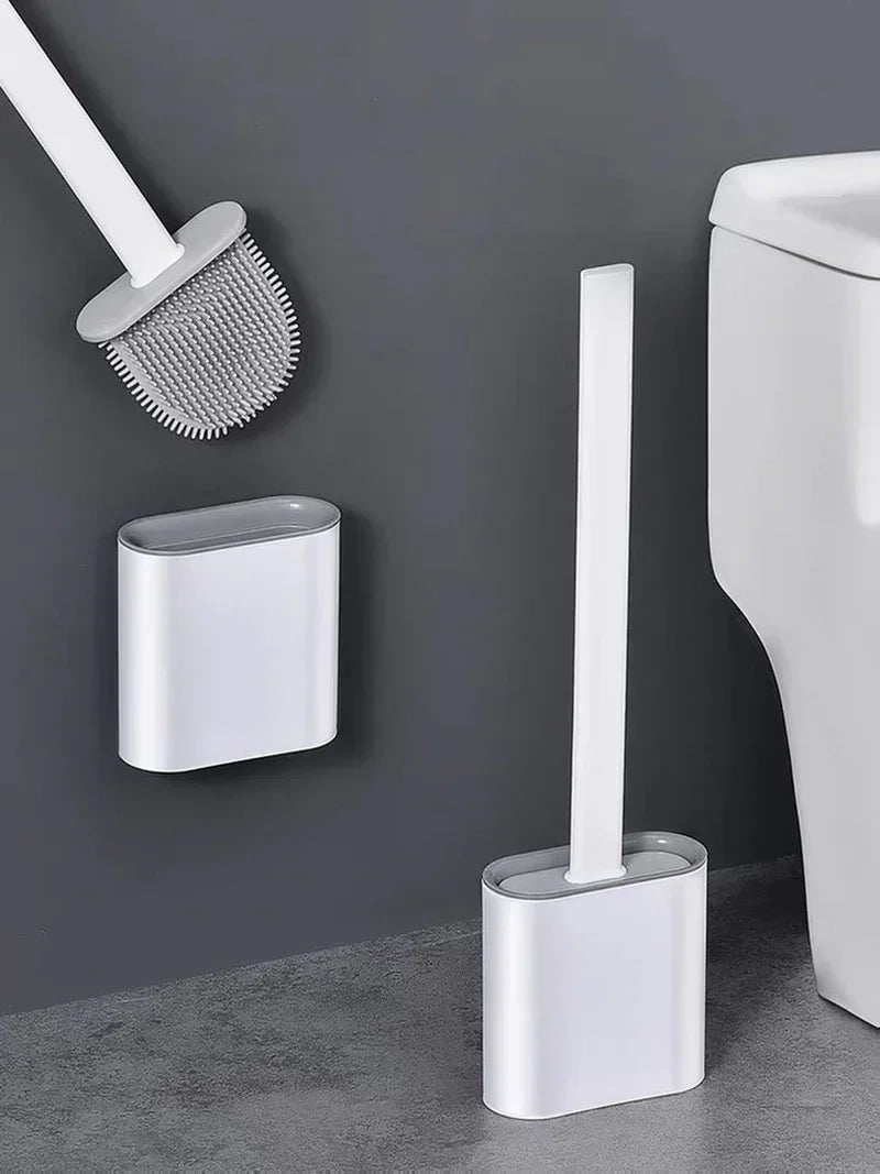 Escobilla de baño de silicona | Limpieza superior, estilo sin esfuerzo