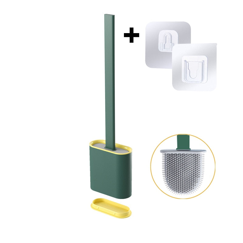 Escobilla de baño de silicona | Limpieza superior, estilo sin esfuerzo