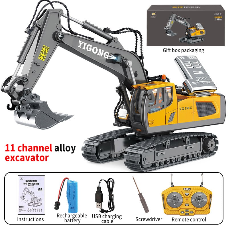 Excavadora hidráulica Full Metal G308H 1/14 RTR