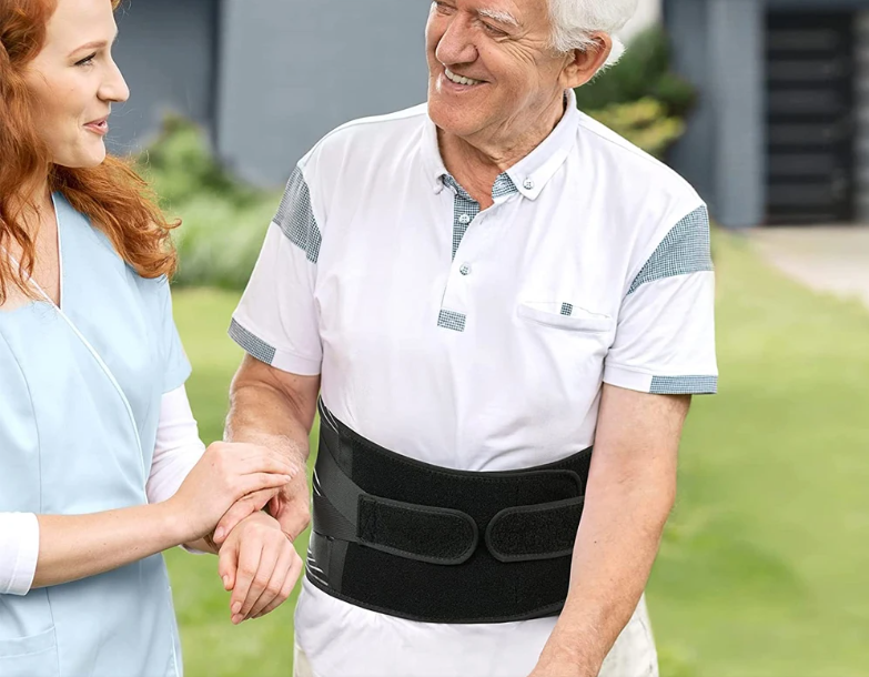 Faja de soporte lumbar para alivio del dolor de espalda baja