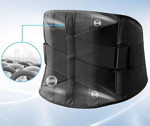 Faja de soporte lumbar para alivio del dolor de espalda baja