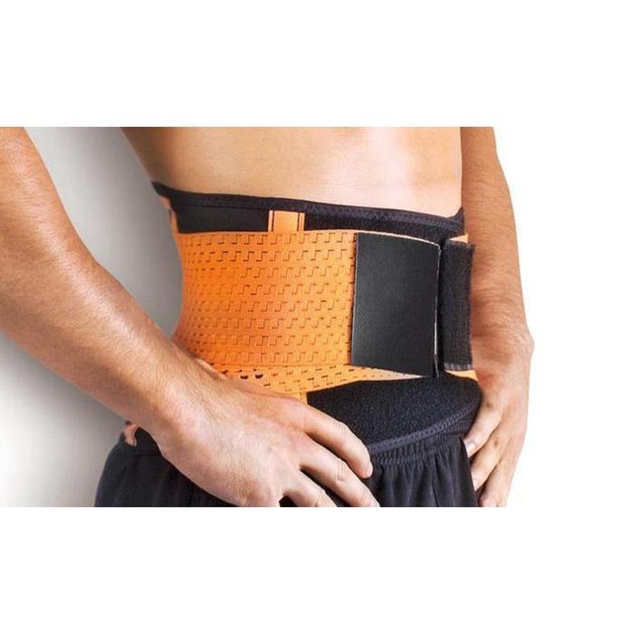 Faja reductora para hombre - Cinturón de sudoración para quemar grasa abdominal
