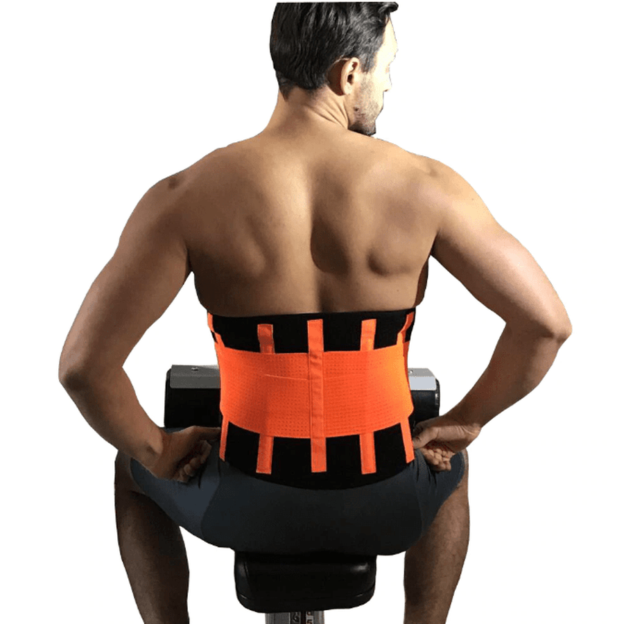 Faja reductora para hombre - Cinturón de sudoración para quemar grasa abdominal