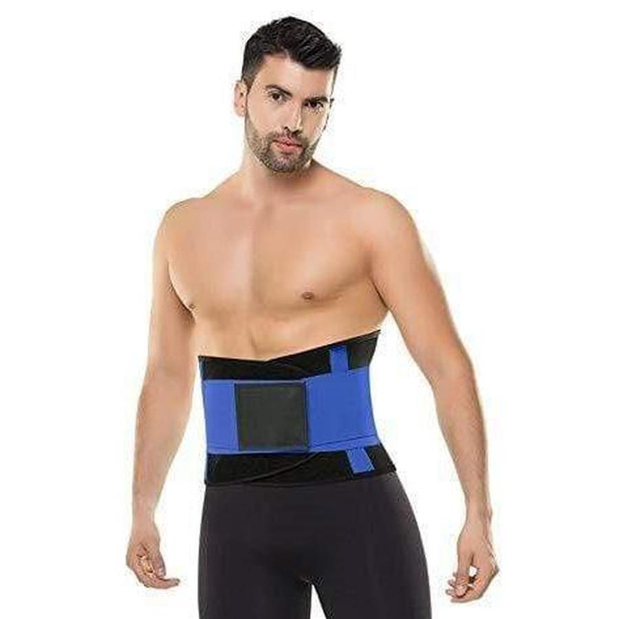 Faja reductora para hombre - Cinturón de sudoración para quemar grasa abdominal