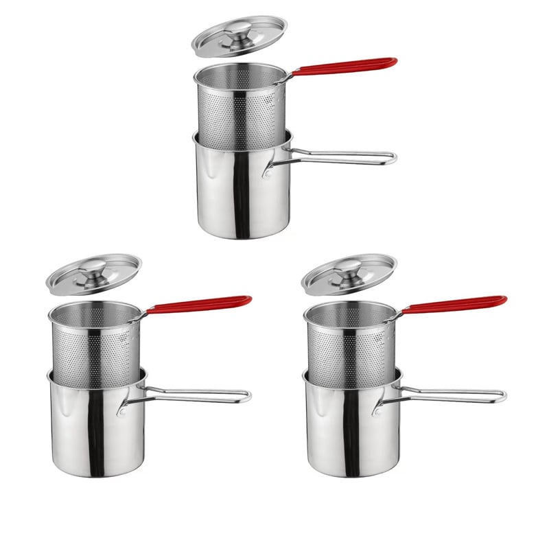 Freidora multifuncional de acero inoxidable 304 DESCUENTOSMAX