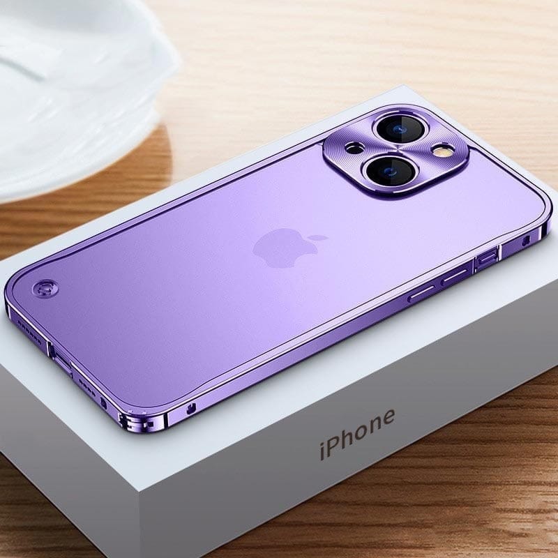 Funda de aluminio para iPhone - Grado aeronáutico