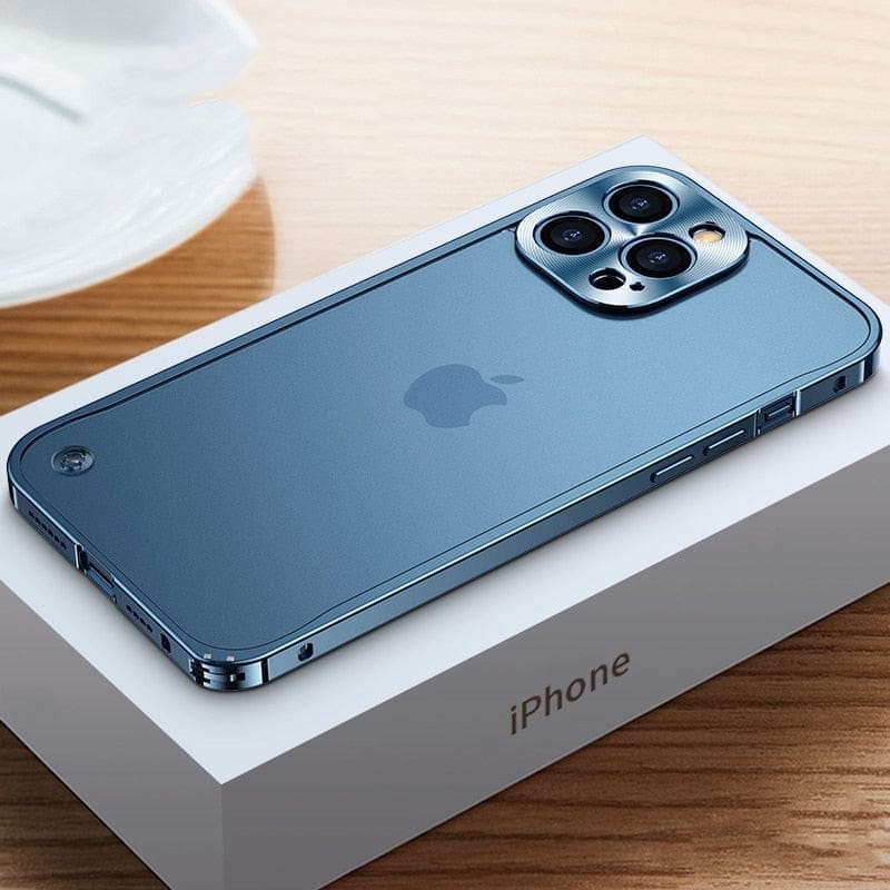 Funda de aluminio para iPhone - Grado aeronáutico