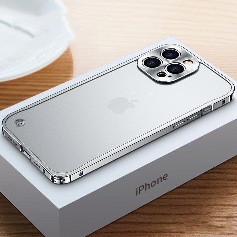 Funda de aluminio para iPhone - Grado aeronáutico