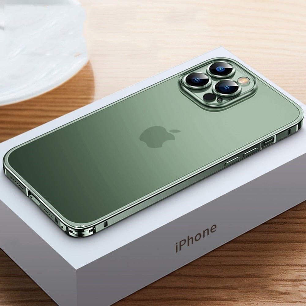 Funda de aluminio para iPhone - Grado aeronáutico