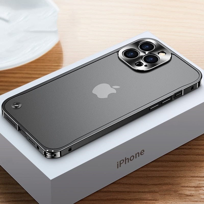 Funda de aluminio para iPhone - Grado aeronáutico