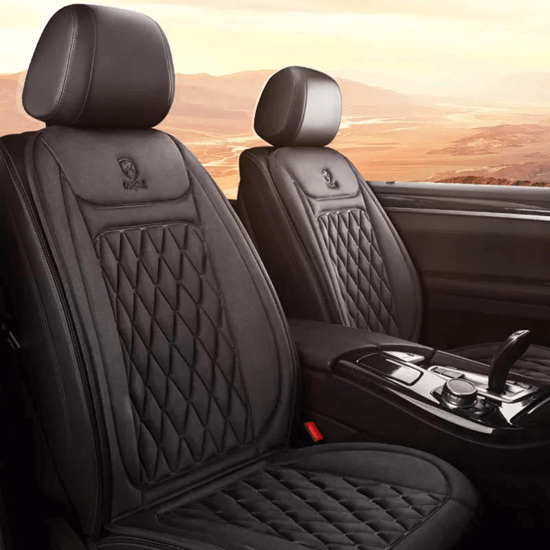 Funda de asiento de coche con calefacción | Control de temperatura ajustable 30 °C-65 °C para coches, camiones y hogar