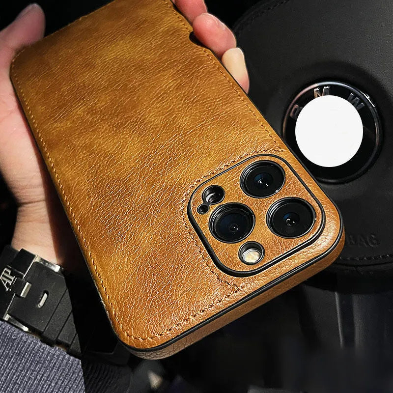 Funda de piel para iPhone Kensington