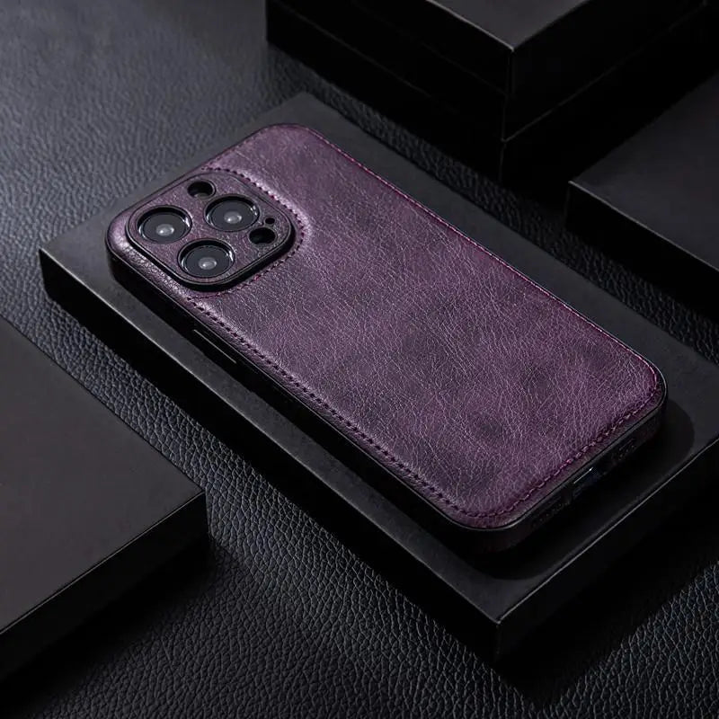Funda de piel para iPhone Kensington