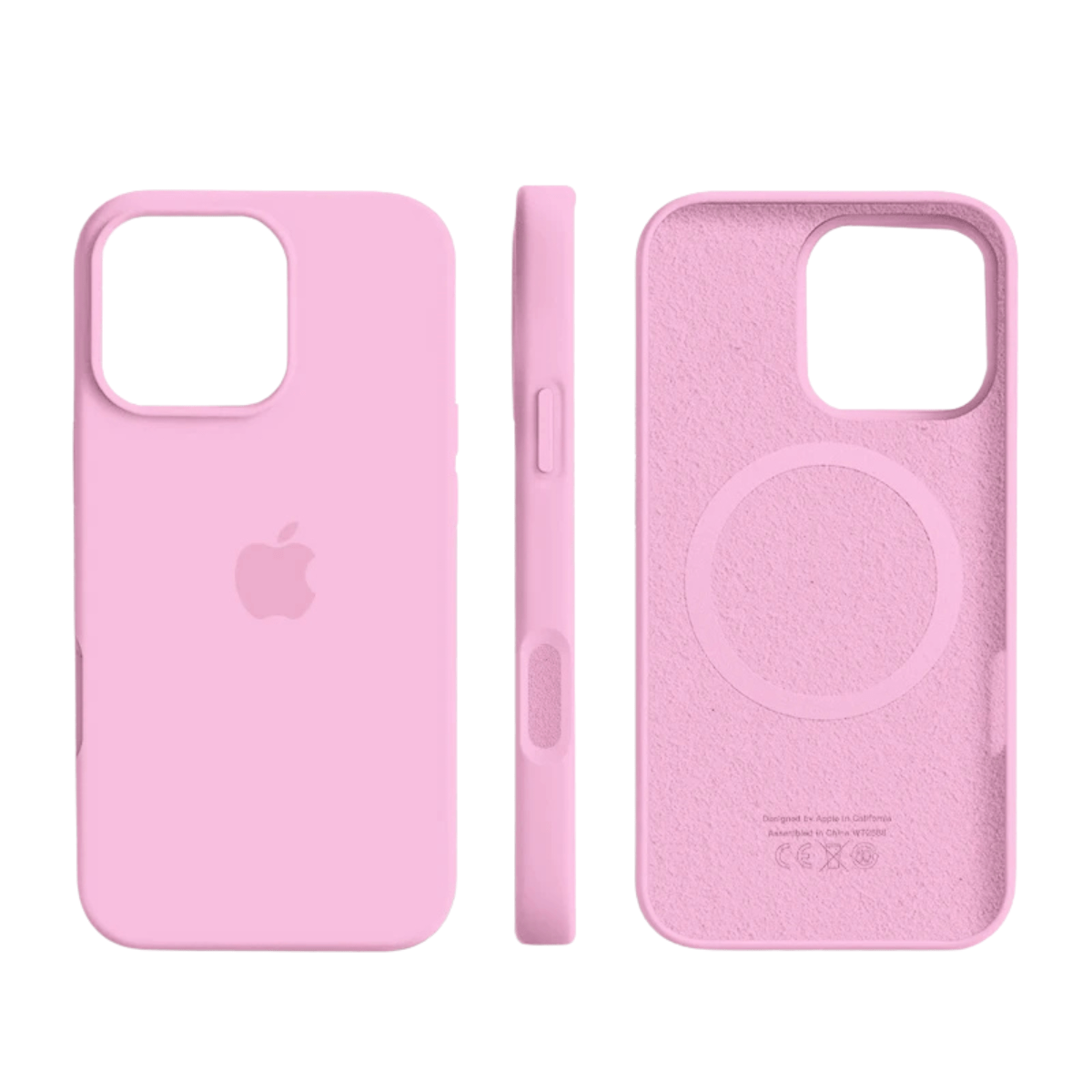 Funda magnética de silicona con superficie soft-touch para iPhone