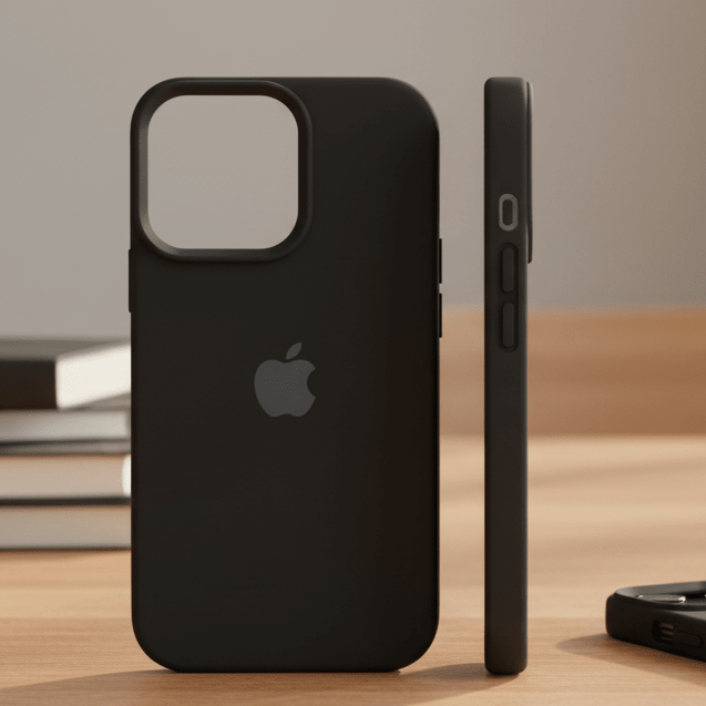 Funda magnética de silicona para iPhone con tacto suave y compatible con MagSafe